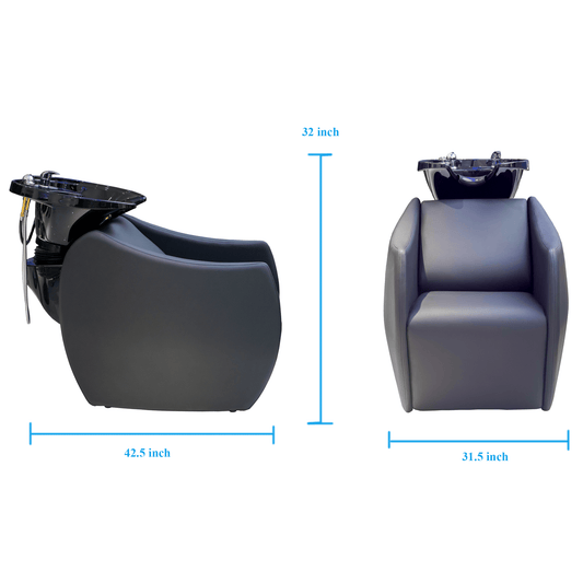 MYS Nordic Minimalist Cocoon Backwash Barber Chair - MYS