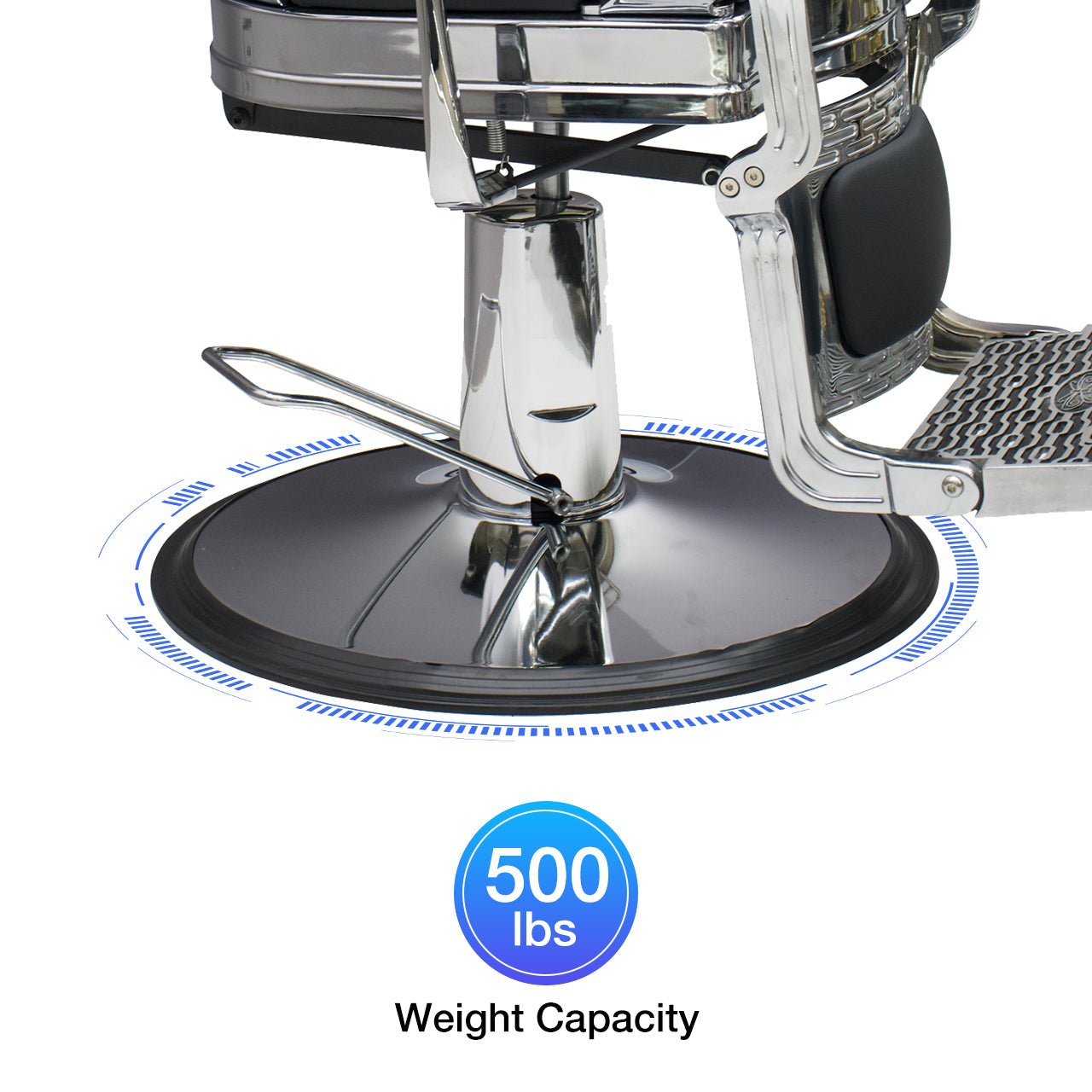 MYS Retro Style Heavy Duty Barber Chair 8829 - MYS