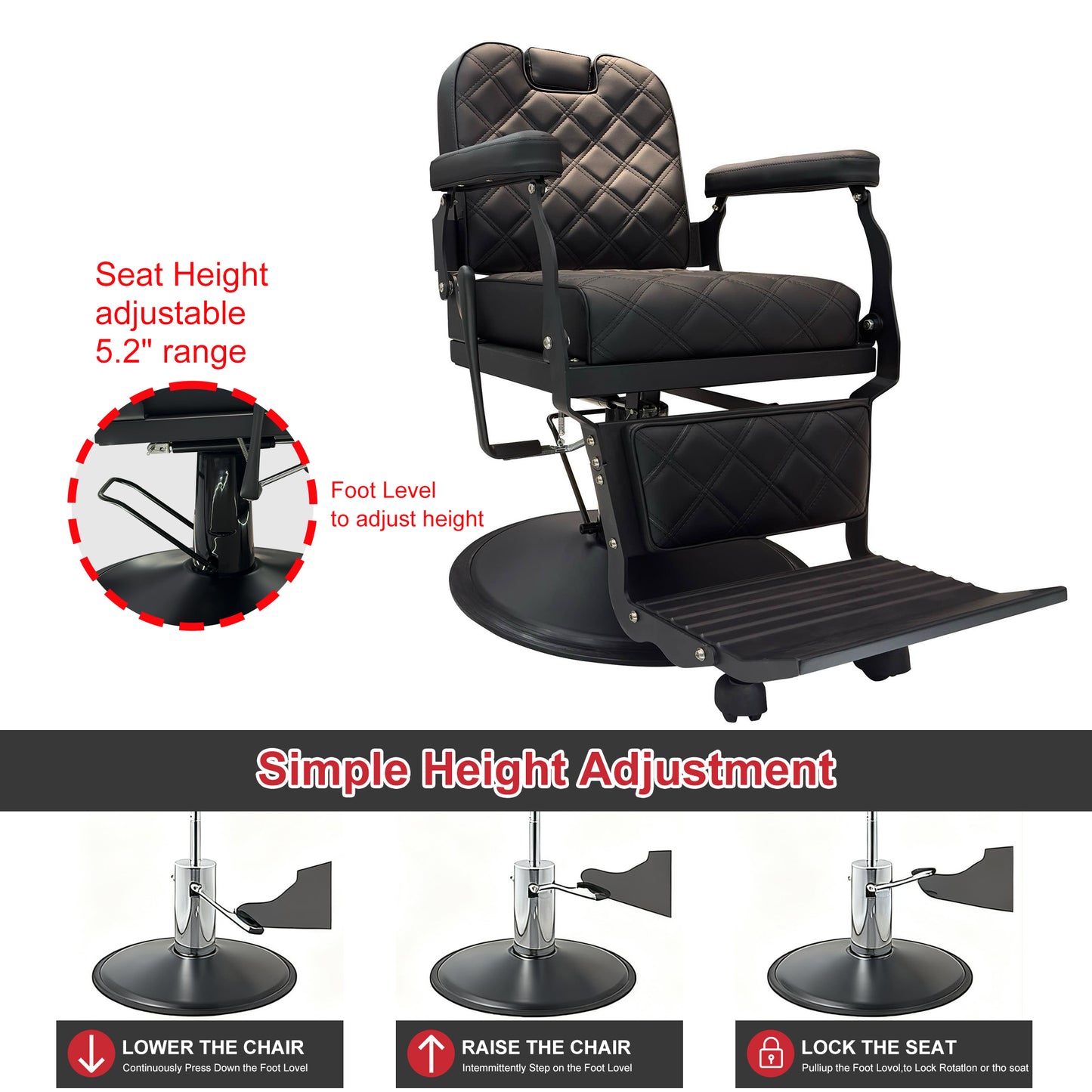 Barber Chair Bundle Set 8821