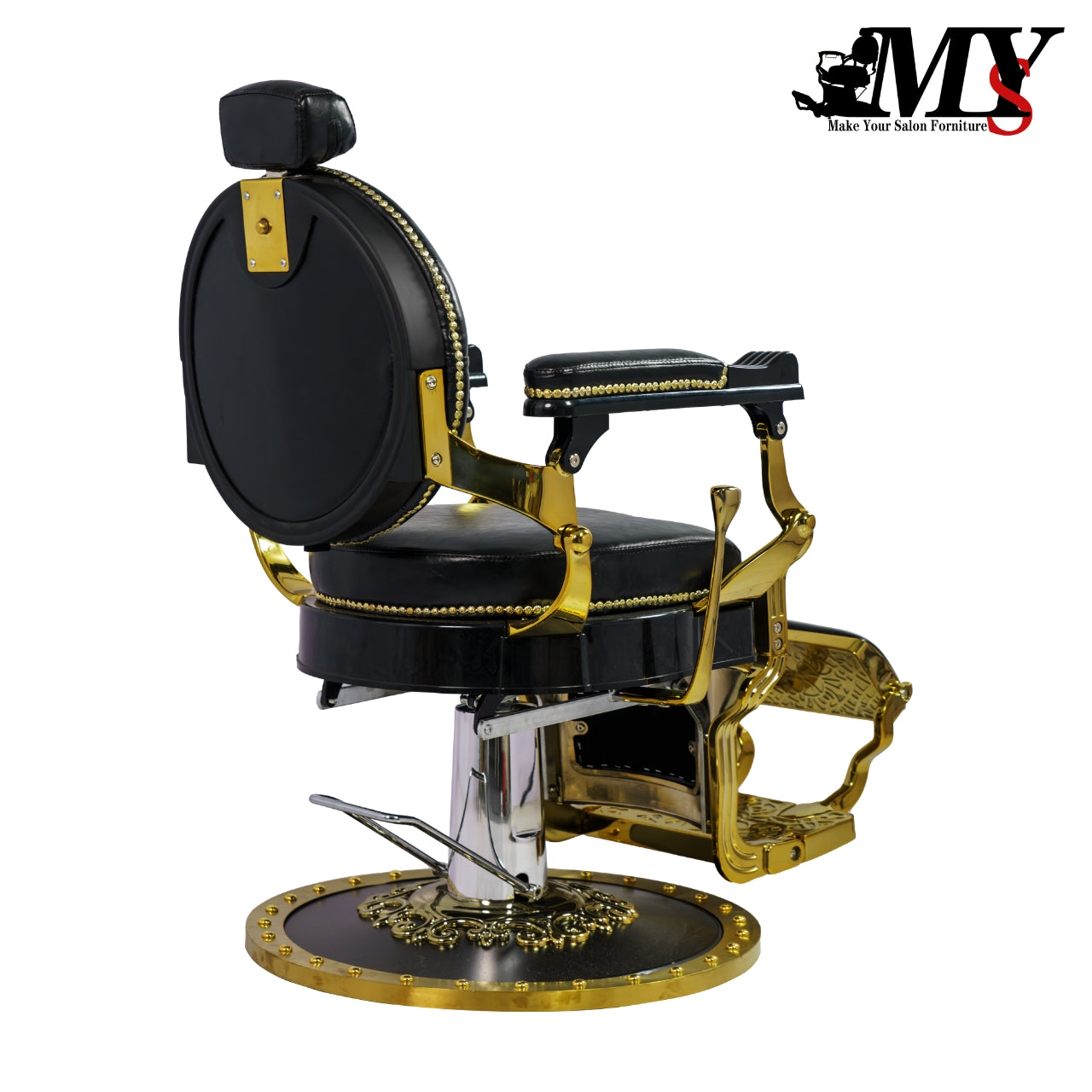 MYS Vintage Design Heavy Duty Hydraulic Pump Barber Chair 8819