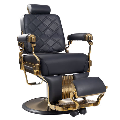Heavy Duty Barber Chair, 700LB Hydraulic, 160° Recline The Founder 8817