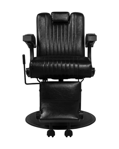 Heavy Duty Vintage Barber Chair The Onyx 8831