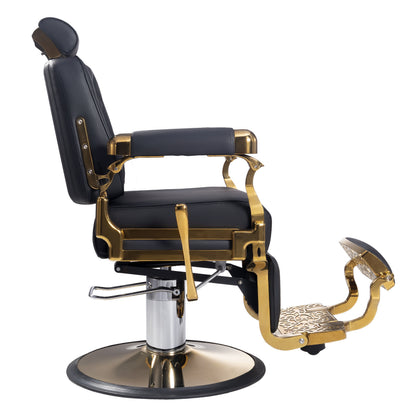 Heavy Duty Barber Chair, 700LB Hydraulic, 160° Recline The Founder 8817