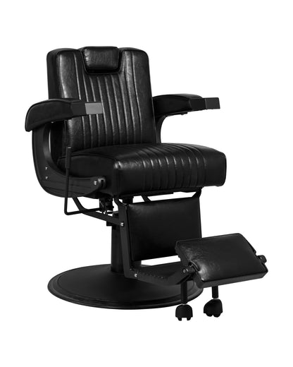 Heavy Duty Vintage Barber Chair The Onyx 8831