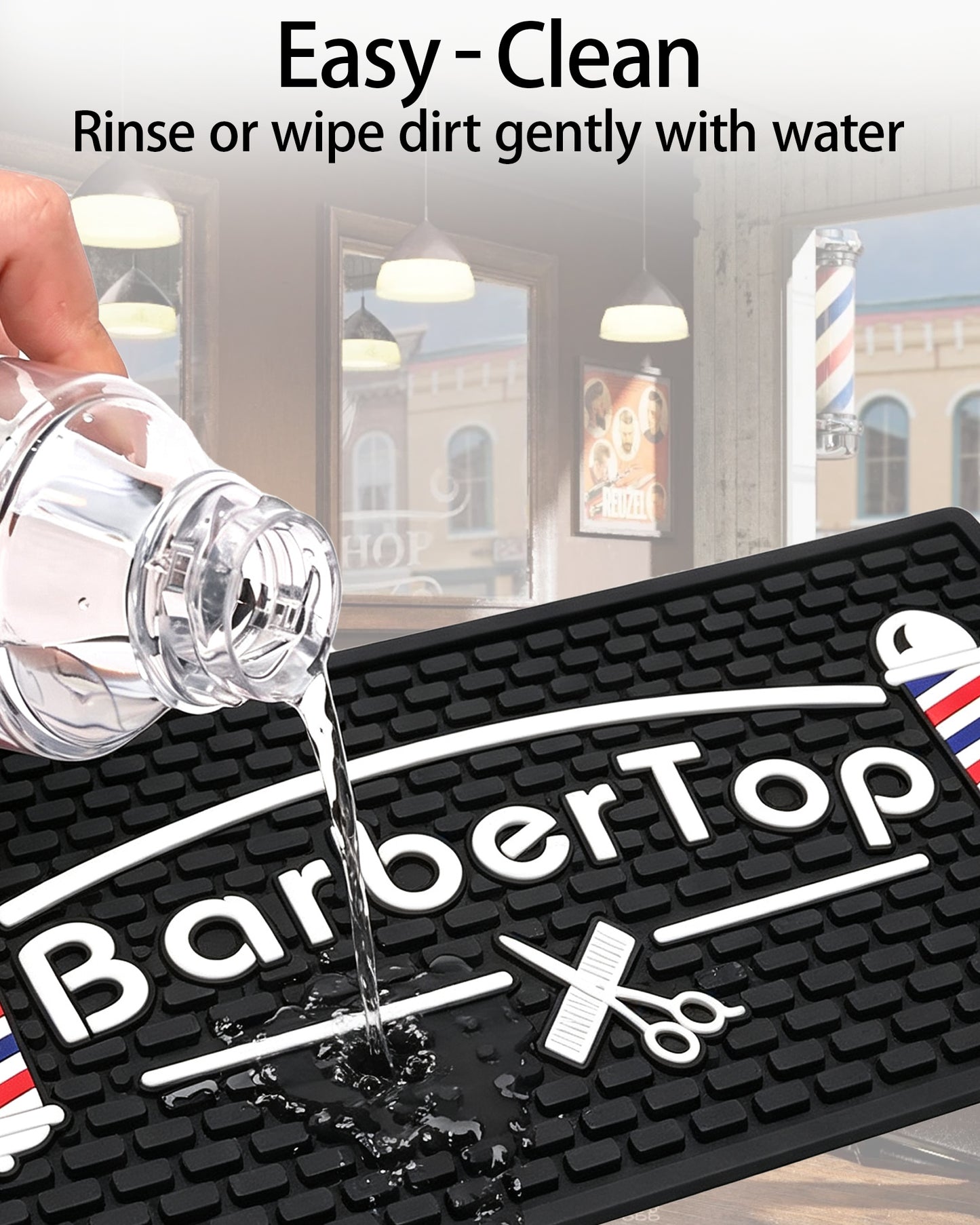 MYS Professional Barber Anti-Slip Station Mats