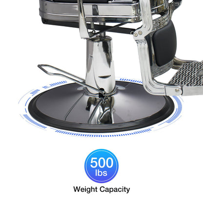 MYS Retro Style Heavy Duty Barber Chair 8829 - MYS