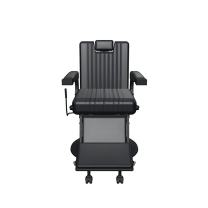 MYS The Onyx 8831 barber chair in black - interactive 3D model