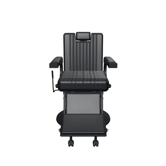 MYS The Onyx 8831 barber chair in black - interactive 3D model